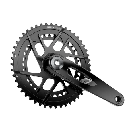 Rival E1 Kurbelgarnitur, 48-35T - schwarz