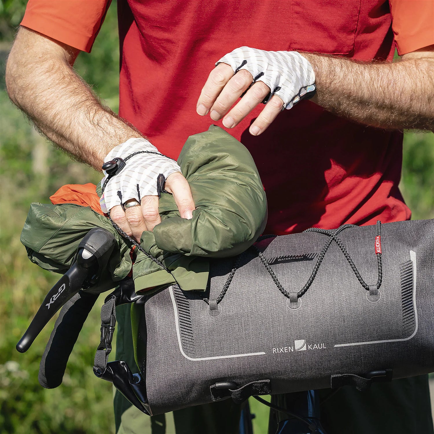 rixen & kaul lenkertasche wasserdicht KLICKfix Lenkertasche Bikepack Waterproof 6-12L