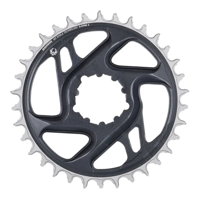 GX Eagle X-Sync 2 Kettenblatt, Aluminium, 6mm - grau