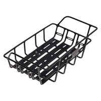 Grid Front Basket Rack - noir