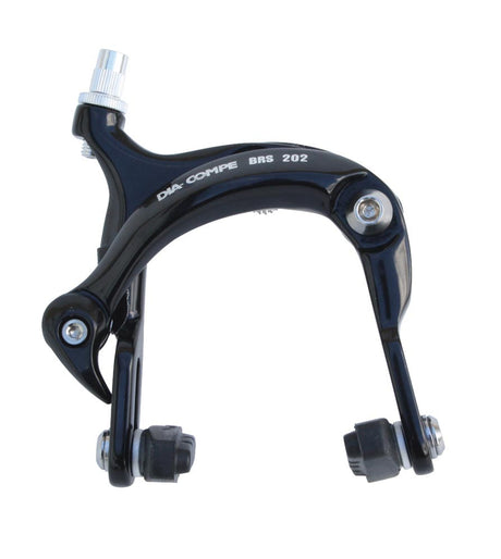 BRS 202 Rennrad Bremsen mit langen Schenkeln - Schwarz
