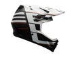 Full-9 Fullface Helm - weiss schwarz