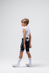 Bib Short Avant With Straps Kids Movistar Team 26