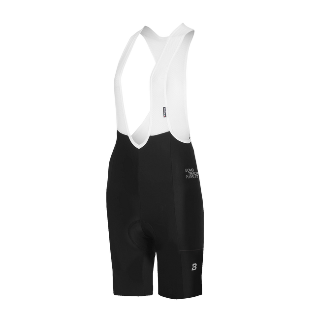 Grids and Guides Porter Cargo Bib Shorts - schwarz