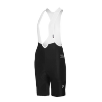 Grids and Guides Porter Cargo Bib Shorts - nero
