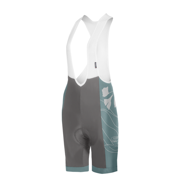 UNITY Porter Cargo Bib Shorts - grau