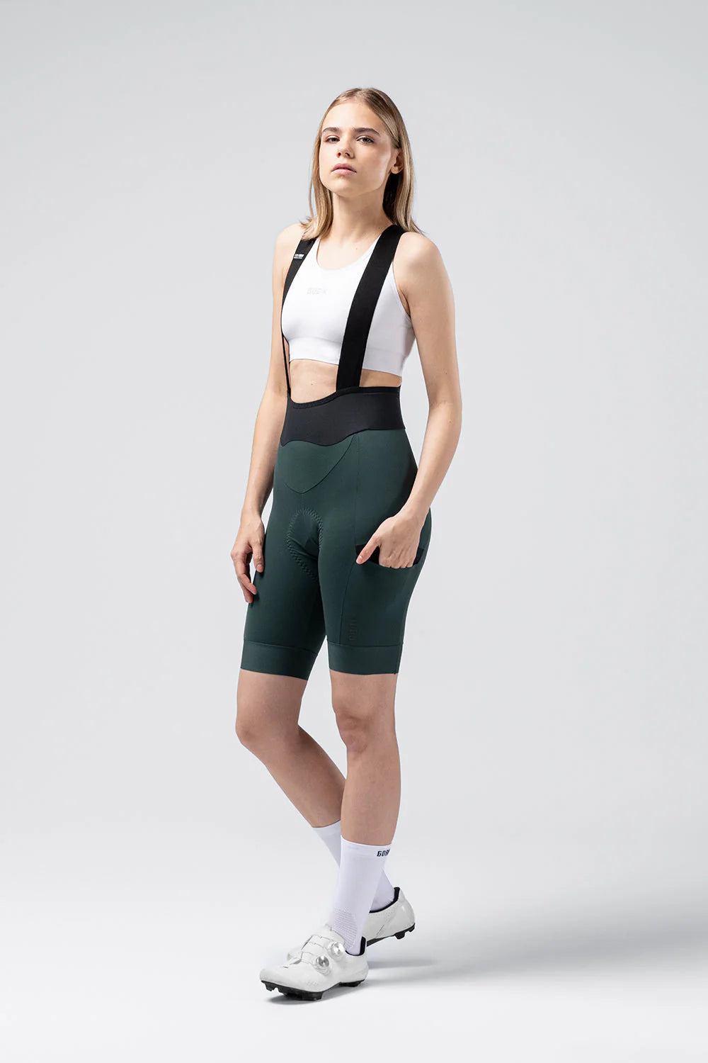 Bib Short Grit 3.0 Women - Pinewood
