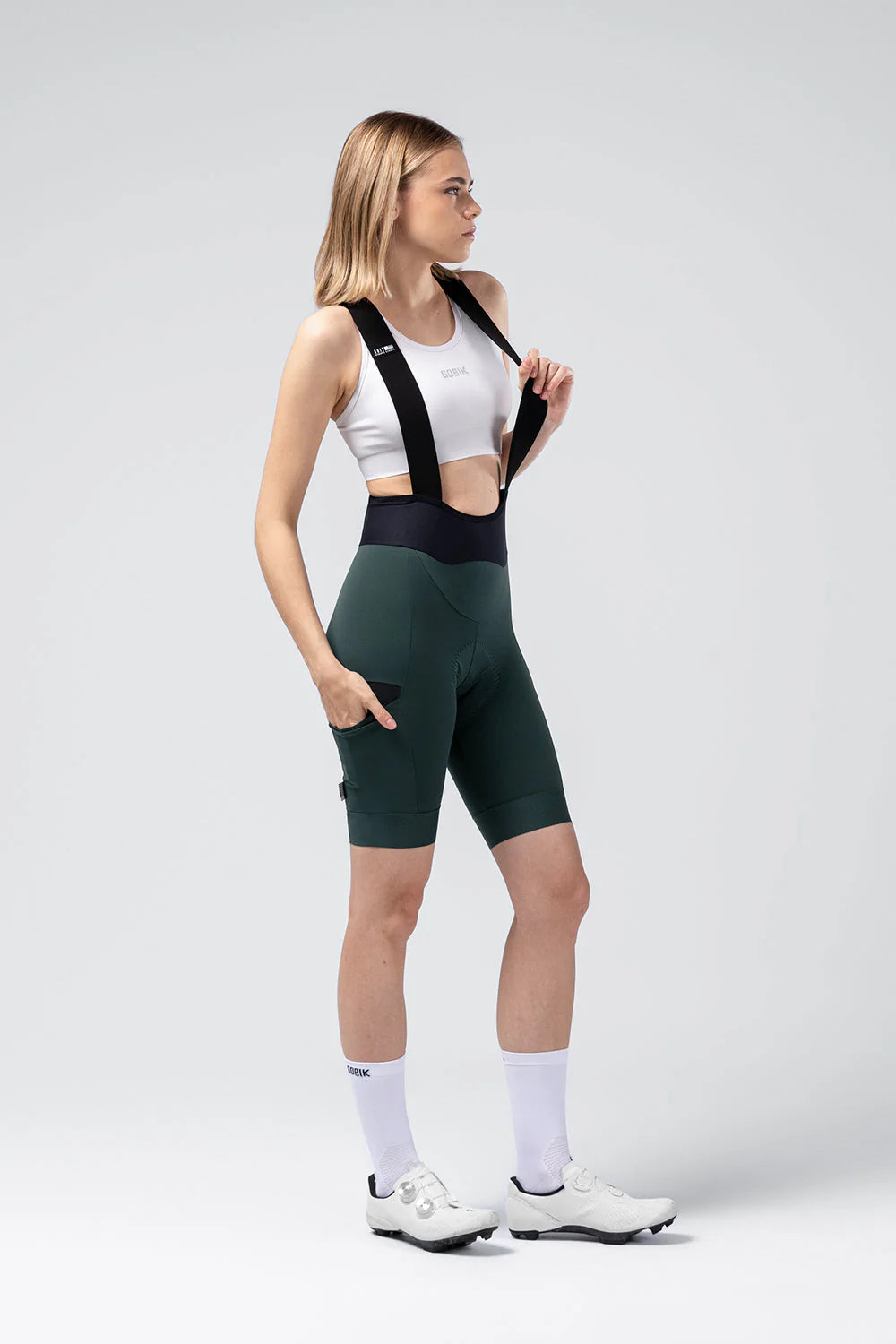 Bib Short Grit 3.0 Women - Pinewood