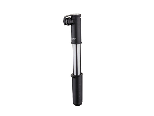 Birzman Scope-Apogee hand pump, 120PSI, Snap-It - black/silver
