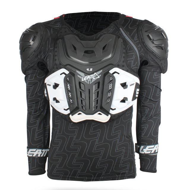 Body Protector 4.5 - Protektorenjacke - Schwarz/Weiss