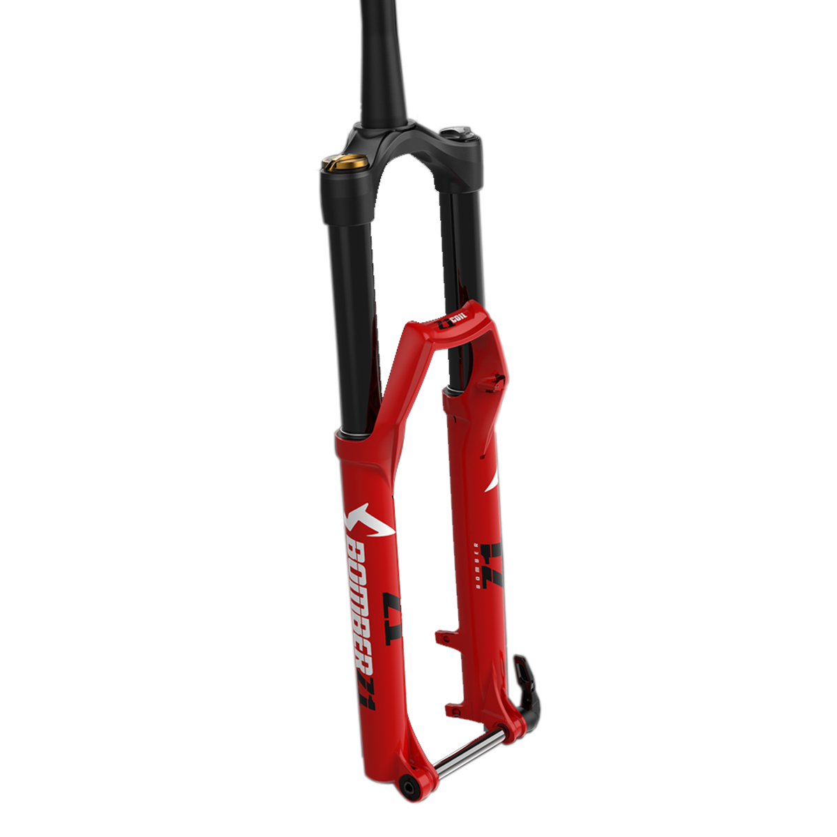 Bomber Z1 Coil 27.5 Zoll - 180 mm - Schwarz/Rot