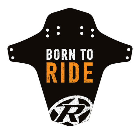 Born to Ride Mudfender - Schwarz/Foxorange