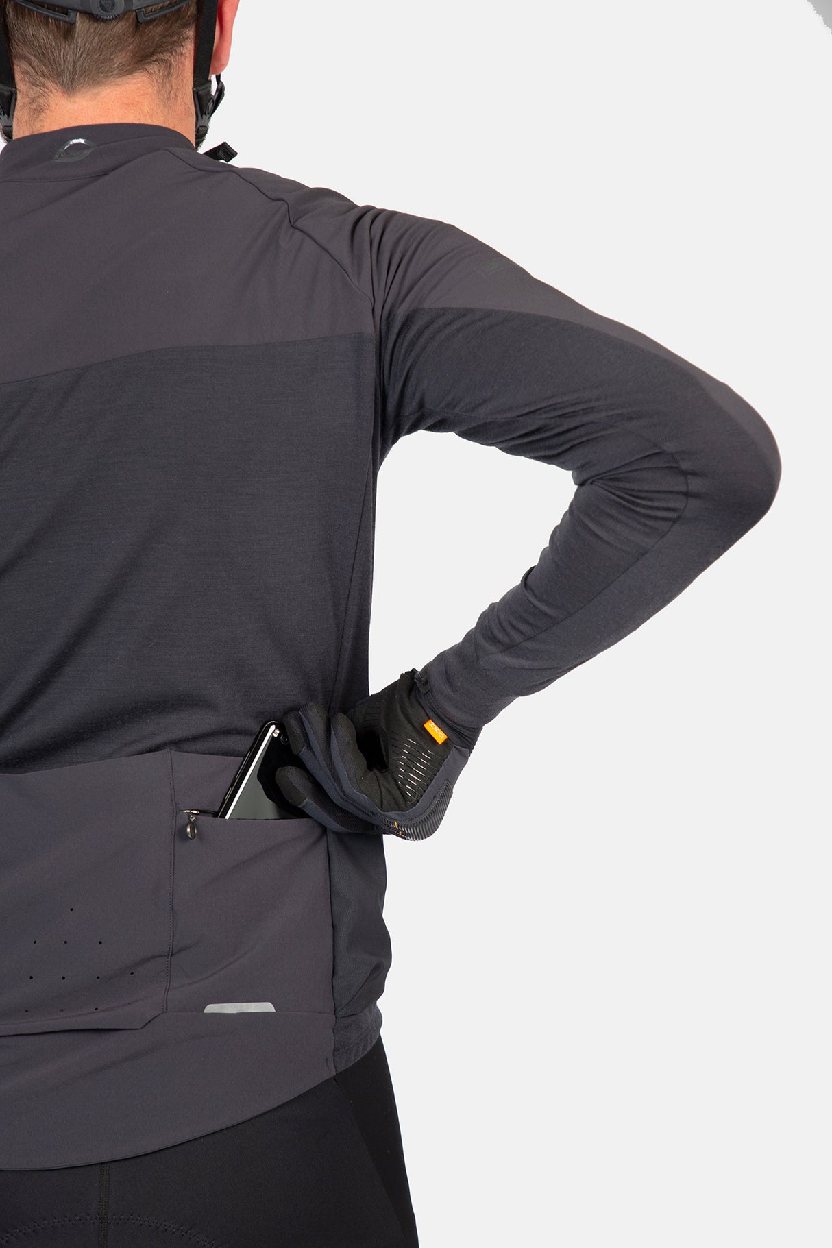 GV500 Trikot (langarm) - Schwarz