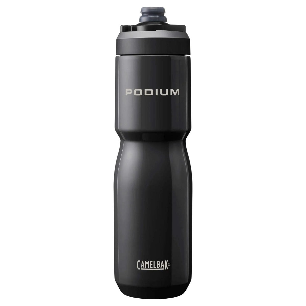 Podium Vacuum Edelstahl Flasche 650 ml - black