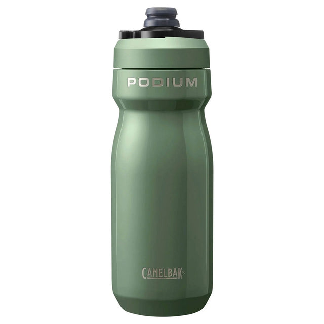 Podium Vacuum Edelstahl Flasche 530 ml - moss