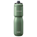 Podium Vacuum Edelstahl Flasche 650 ml - moss