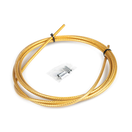 Bremszughülle 2,5m - carbon gold