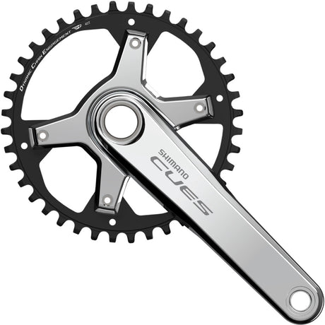 Kurbelgarnitur CUES FC-U6030-1 Polished Silver Edition