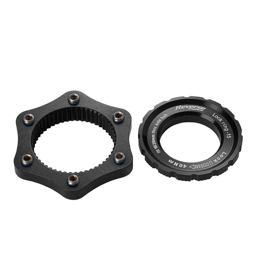 Center Lock Adapter - schwarz