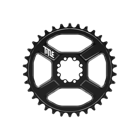 CR1 Sram 8 Bolt chainring, Regular - black