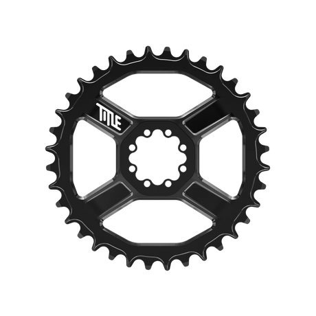 CR1 Sram 8 Bolt chainring, Regular - black
