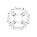 CR1 Sram 8 Bolt chainring, Regular - chrome