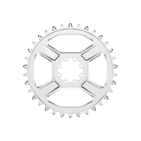 CR1 Sram 8 Bolt chainring, Shimano HG 12-speed - chrome