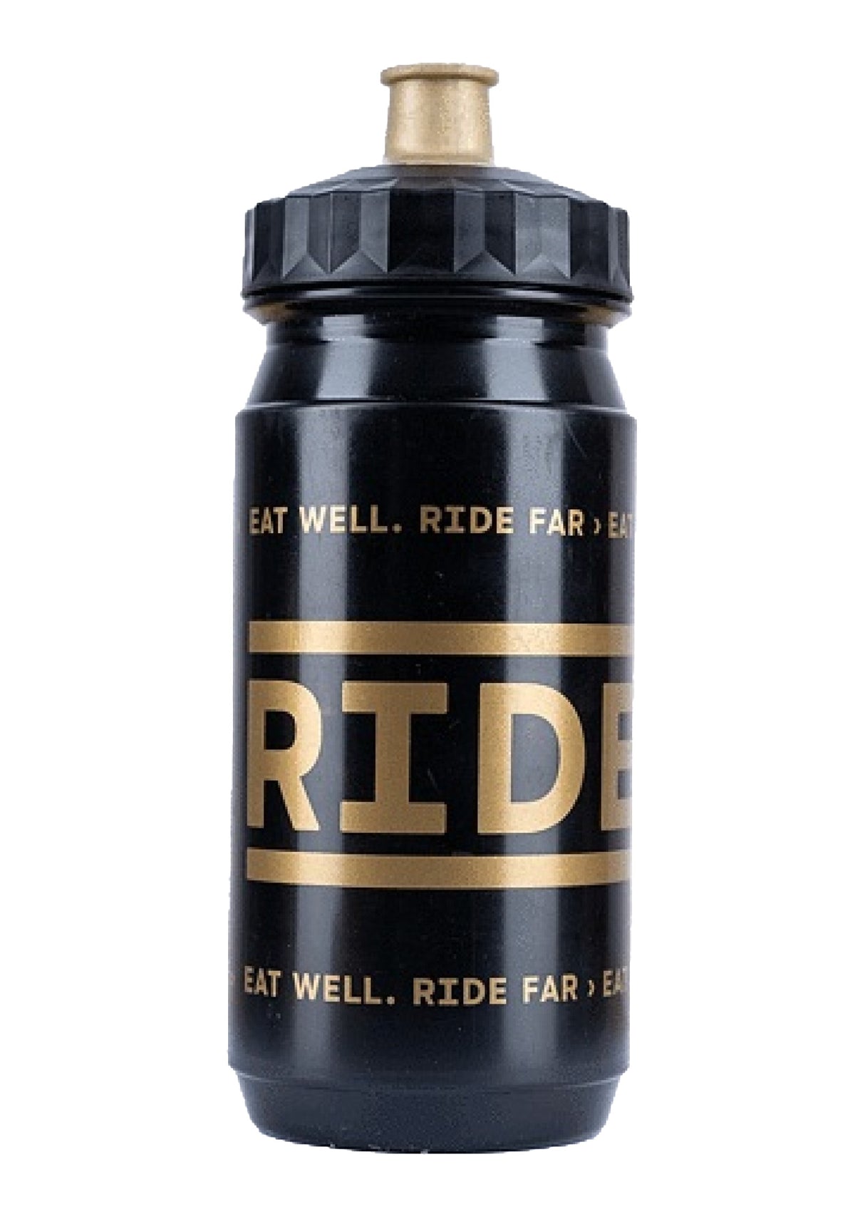 Trinkflasche 500 ml - schwarz/gold