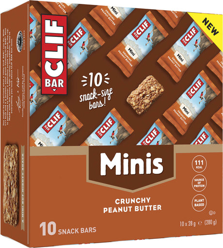 Energy Bar Energie Riegel Mini - Crunchy Peanut Butter - 10 Stück