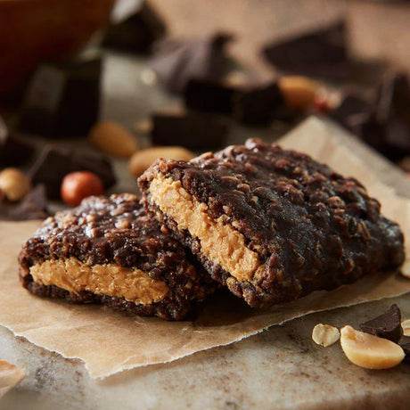 Nut Butter Filled Riegel Schokolade - Erdnussbutter