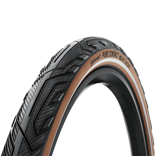 Pure Contact, Faltreifen 27.5",  E-50 - schwarz/coffee-reflex