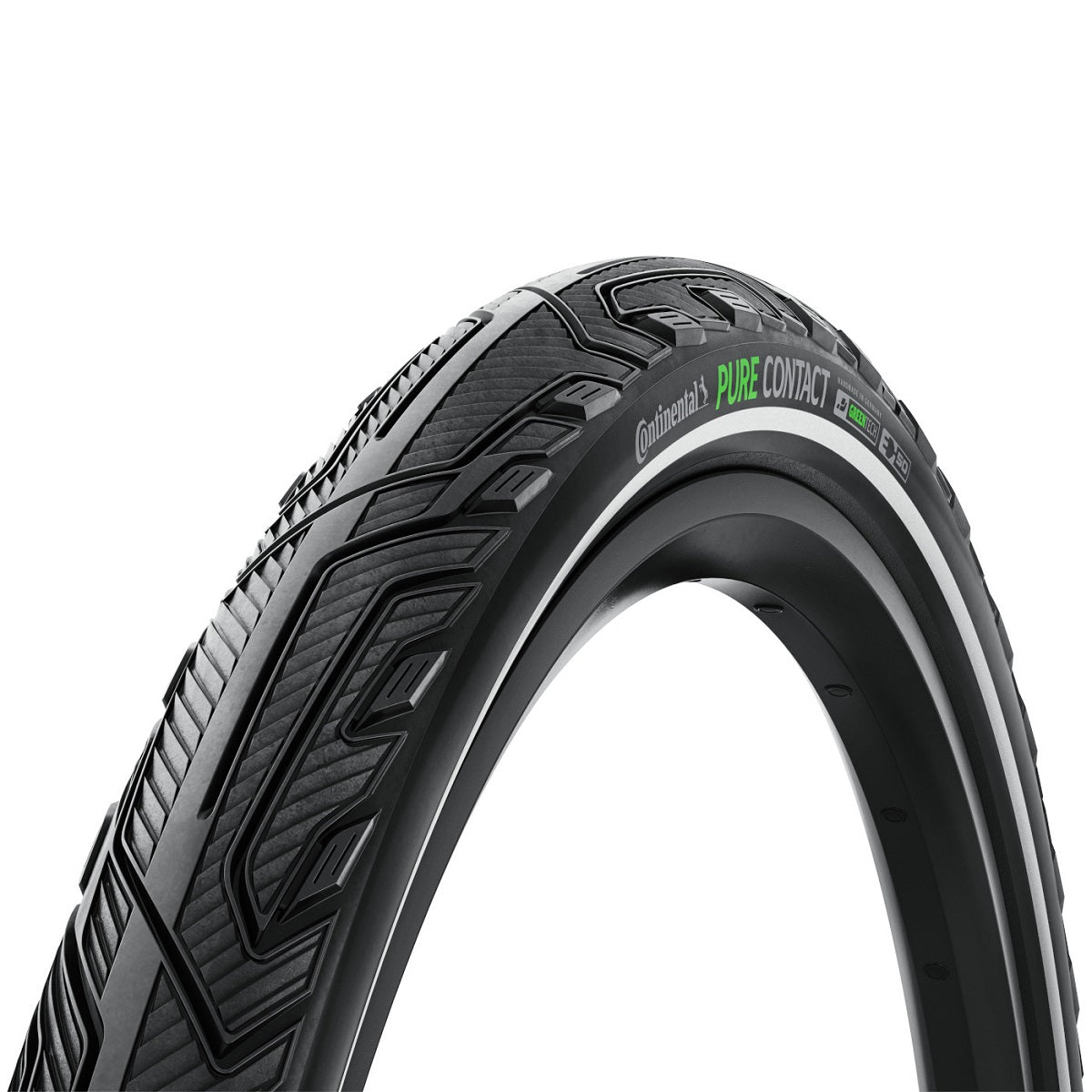 Pure Contact, Faltreifen 28",  E-50 - schwarz-reflex