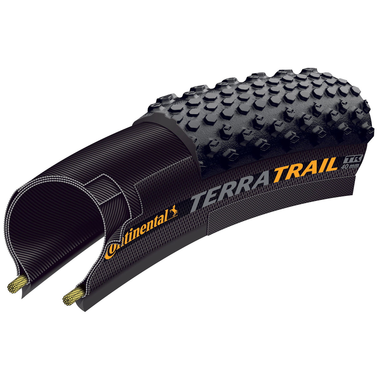 Terra Trail ShieldWall 28" - TL-Ready - E-25 - schwarz/braun