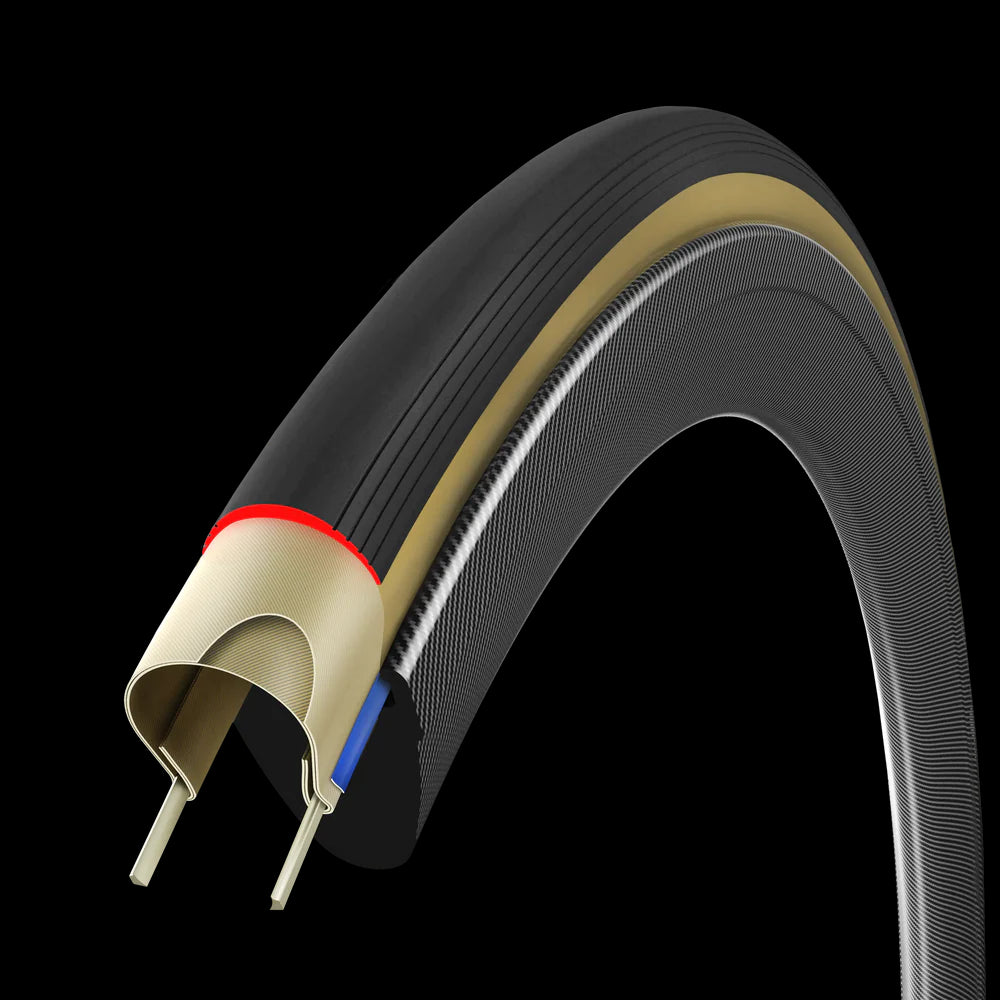 Corsa Pro Speed Faltreifen TLR 700C - schwarz/beige