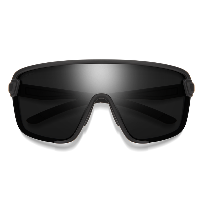 Bobcat - Matte Black + Chromapop Black Lens