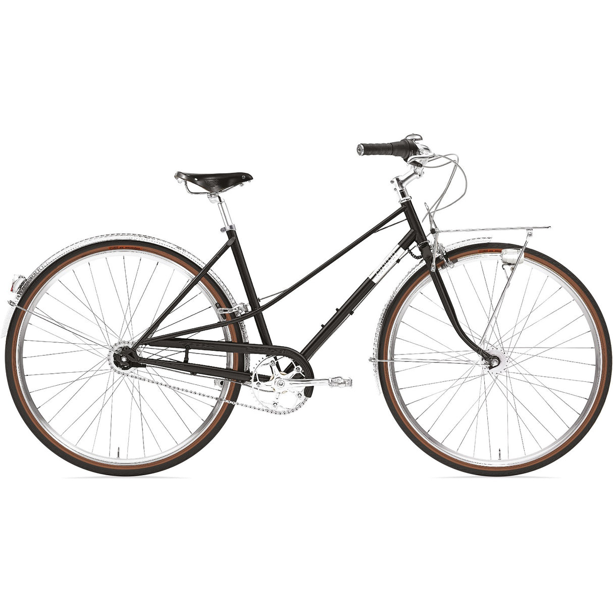 Caferacer Damen Doppio 7-Gang Dynamo - onyx