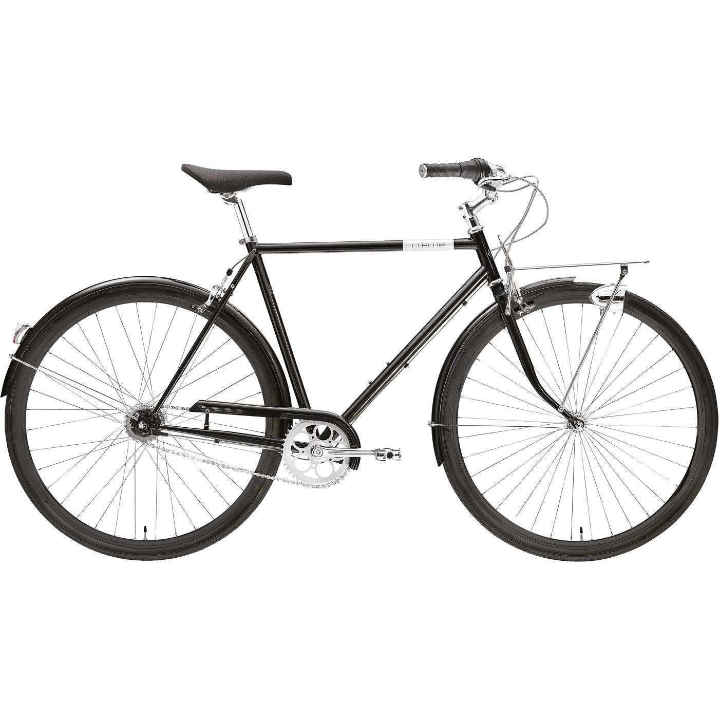 Creme Cycles Citybike Caferacer Men's Solo 7-Speed - black 49.5 cm