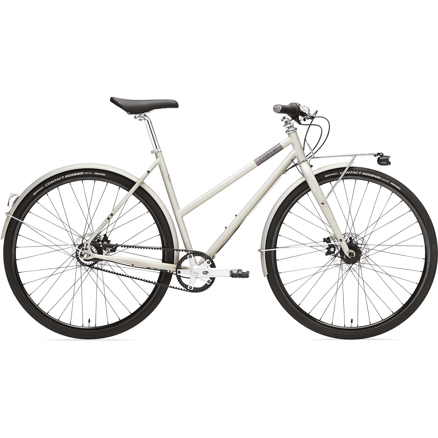 Creme Cycles Citybike Ristretto Speedster ST 7-speed Belt Drive Dynamo - Stardust 55 cm