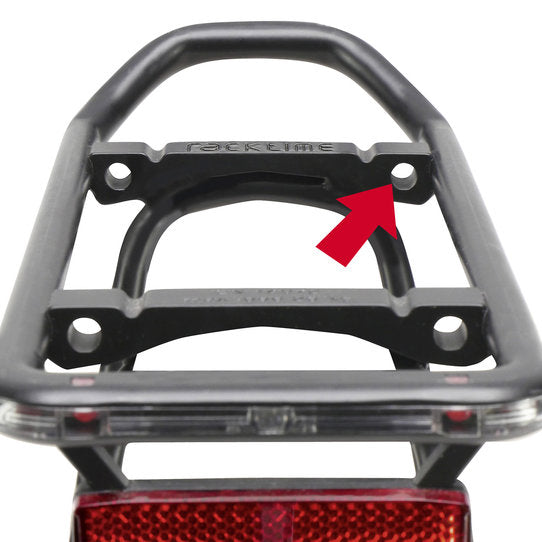 KLICKfix HR-Korb Alumino GT 21L, Racktime - schwarz