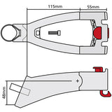KLICKfix Halter für Sattelstüzte Extender - 25-32 mm
