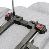 KLICKfix Gepäckträgertasche Rackpack 1+, 13-18L, UniKlip 2 - schwarz