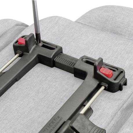 KLICKfix Gepäckträgertasche Rackpack 1+, 13-18L, UniKlip 2 - schwarz
