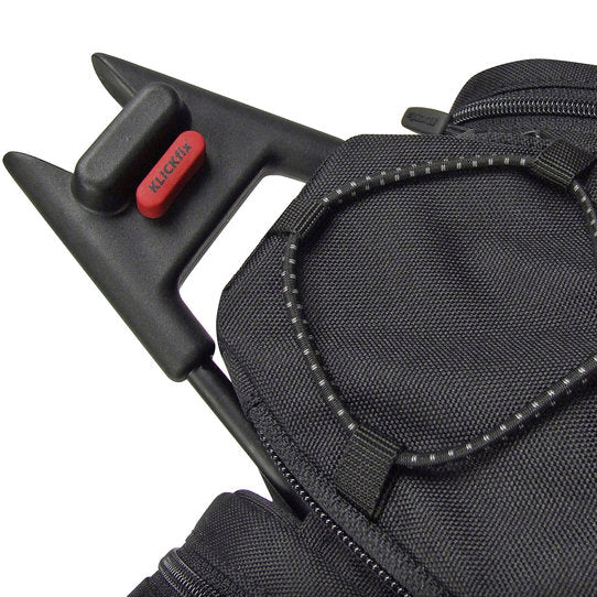 KLICKfix Satteltasche Contour Sport 7L, Contour-Adapter - schwarz