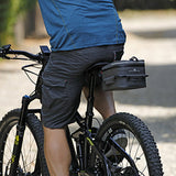 KLICKfix Satteltasche Contour Waterproof SA 4L - grau