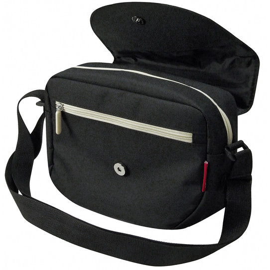 KLICKfix Schultertasche Fun Bag 4L - schwarz