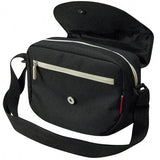 KLICKfix Schultertasche Fun Bag 4L - schwarz