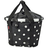 KLICKfix City-Tasche Bikebasket 15L - black dots