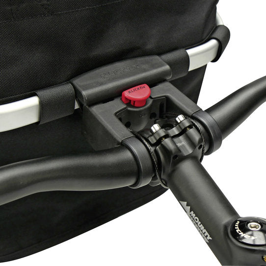 KLICKfix City-Tasche Bikebasket Oval S 12L - schwarz