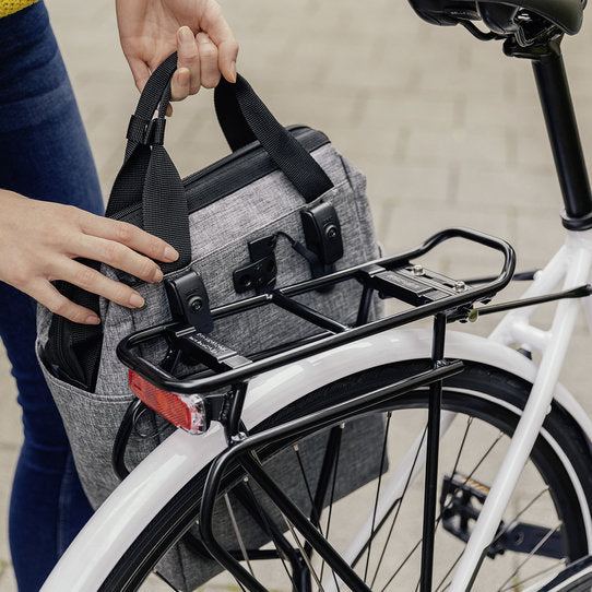 KLICKfix Gepäckträgertasche Roomy GT 12L - twist blue