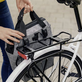 KLICKfix Gepäckträgertasche Roomy GT 12L - twist blue